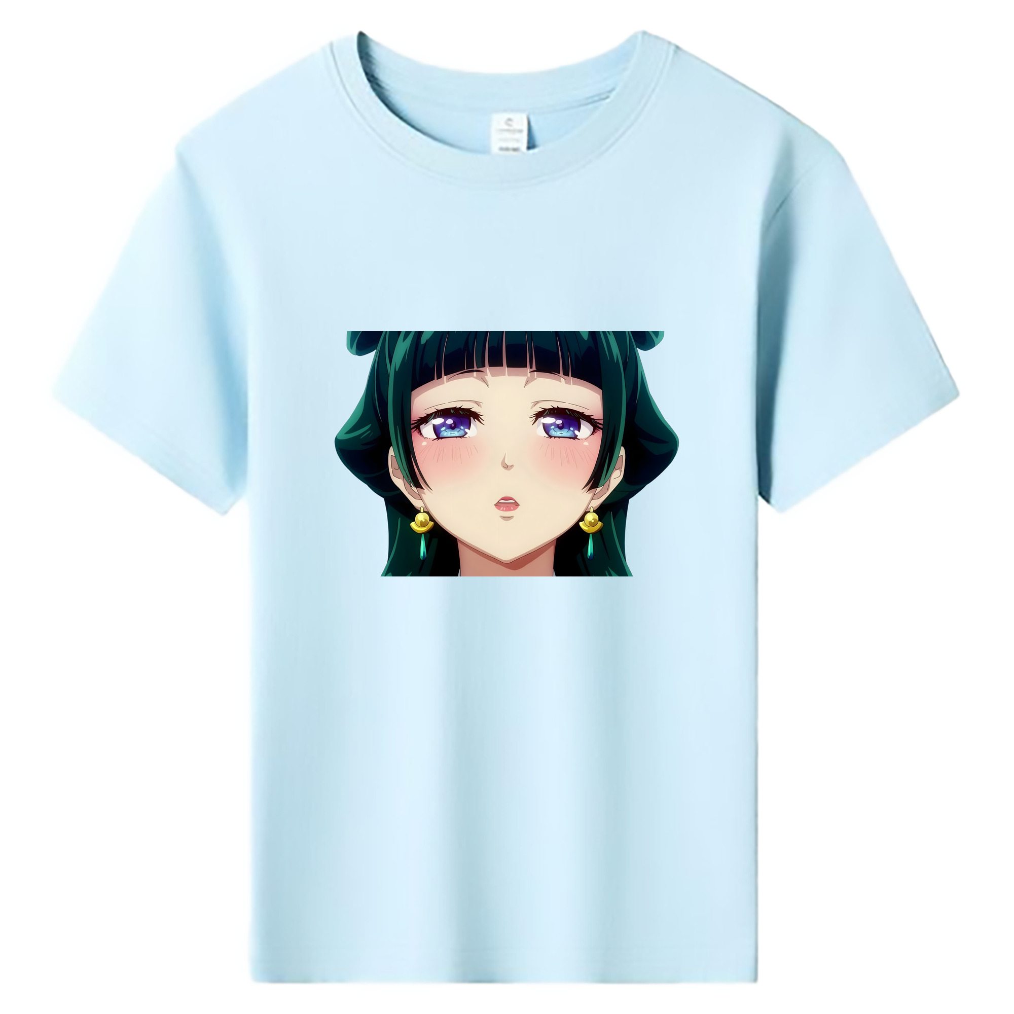 （画像用） 薬屋のひとりごと The Apothecary Diaries 綿100％キッズTシャツ（フロントプリント）